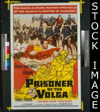 #1748 PRISONER OF THE VOLGA 1sh '60 Derek 