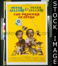 #502 PRISONER OF ZENDA 1sh '79 Peter Sellers 