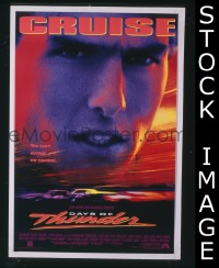#151 DAYS OF THUNDER 1sh '90 Cruise, Kidman 