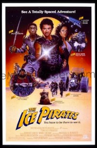 A605 ICE PIRATES one-sheet movie poster '84 Urich, Crosby