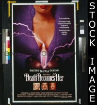 #2269 DEATH BECOMES HER DS 1sh '92 Streep