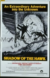 #553 SHADOW OF THE HAWK 1sh '76 Indians! 