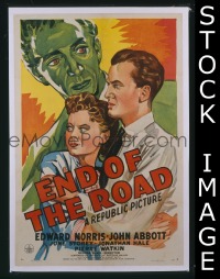#139 END OF THE ROAD 1sh '44 Norris, Abbott 