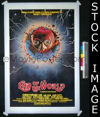 #229 END OF THE WORLD 1sh '77 Lee, Ayres 