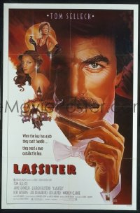 A700 LASSITER one-sheet movie poster '84 Tom Selleck, Seymour