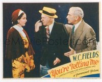 061 YOU'RE TELLING ME ('34) #5, Fields in hat w/ man & lady LC