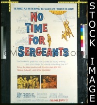 #1616 NO TIME FOR SERGEANTS 1sh '58 Griffith 