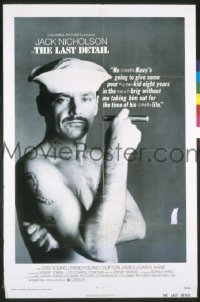A704 LAST DETAIL one-sheet movie poster '73 Jack Nicholson, Quaid
