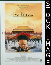 #324 LAST EMPEROR 1sh '87 Bertolucci 