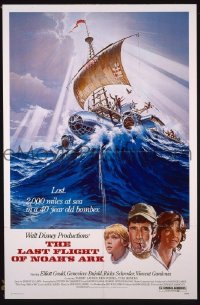 A707 LAST FLIGHT OF NOAH'S ARK one-sheet movie poster '80 Disney, Gould