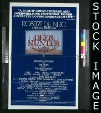 #215 DEER HUNTER 1sh '78 Robert De Niro 