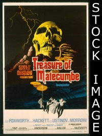 #484 TREASURE OF MATECUMBE 1sh '76 Disney 