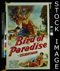 BIRD OF PARADISE ('51) 1sheet