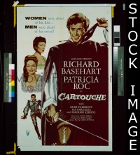 #1138 CARTOUCHE 1sh '56 Richard Basehart 