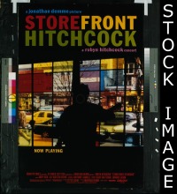 #9057 STOREFRONT HITCHCOCK arthouse 1sh '98 