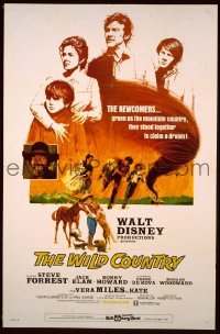 #9957 WILD COUNTRY 1sh '71 Walt Disney 