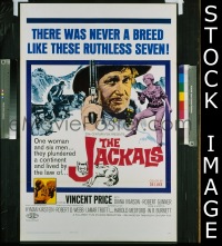 #321 JACKALS 1sh '67 Vincent Price 