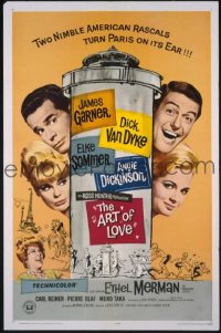 P132 ART OF LOVE one-sheet movie poster '65 Dick Van Dyke, Sommer