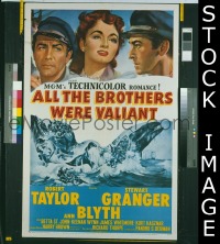 ALL THE BROTHERS WERE VALIANT ('53) 1sheet