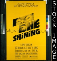#558 SHINING 1sh '80 Nicholson, Kubrick 