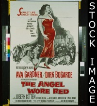 #064 ANGEL WORE RED 1sh '60 Ava Gardner 