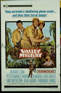 #677 VALLEY OF MYSTERY 1sh '67 Peter Graves 