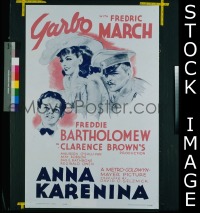 #044 ANNA KARENINA 1sh R62 Greta Garbo, March 