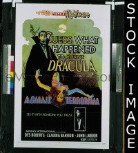 A452 GUESS WHAT HAPPENED TO COUNT DRACULA one-sheet movie poster