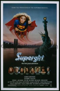 #569 SUPERGIRL 1sh '84 Dunaway 