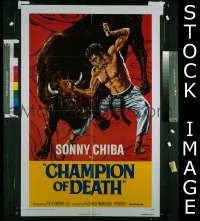 #9041 CHAMPION OF DEATH 1sh 76 Sonny Chiba 
