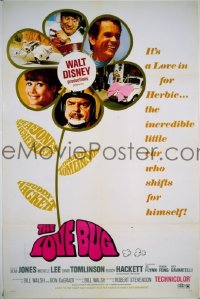 A744 LOVE BUG one-sheet movie poster '69 Volkswagen Beetle Herbie!