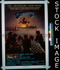 #526 SUPERMAN 2 1sh '81 Christopher Reeve 