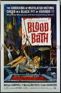 #286 BLOOD BATH 1sh '66 Campbell 