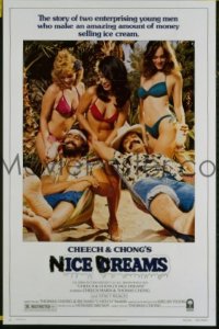 P368 CHEECH & CHONG'S NICE DREAMS one-sheet movie poster '81 drugs!