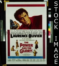 #8146 POWER & THE GLORY 1sh '62 Olivier 