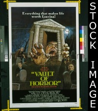 #680 VAULT OF HORROR 1sh '73 Addams, horror 