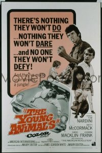 #519 YOUNG ANIMALS 1sh '68 AIP bad teens! 