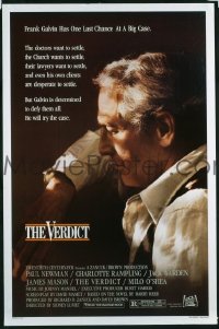 #682 VERDICT 1sh '82 Paul Newman, Warden 