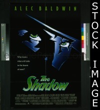 Q550 SHADOW one-sheet movie poster '94 Alec Baldwin