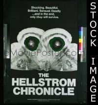 #256 HELLSTROM CHRONICLE 1sh '71 documentary 