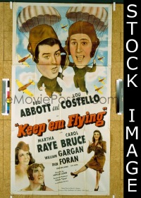 #028 KEEP 'EM FLYING 3sh '41 Abbott, Costello 