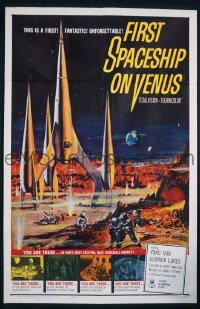 FIRST SPACESHIP ON VENUS 1sheet