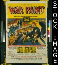 #8488 WAR PAINT 1sh '53 Robert Stack
