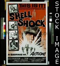 #1859 SHELL SHOCK 1sh '64 WWII action! 