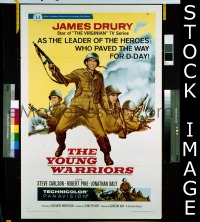 #8455 YOUNG WARRIORS 1sh '66 James Drury 
