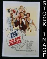 #8869 5 PENNIES 1sh '59 Danny Kaye 