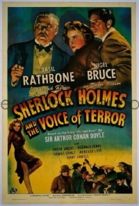 SHERLOCK HOLMES & THE VOICE OF TERROR 1sheet