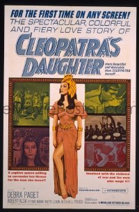 #9056 CLEOPATRA'S DAUGHTER 1sh 63 Debra Paget 