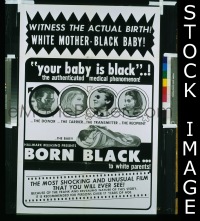 BORN BLACK TO WHITE PARENTS 1sheet