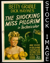 #566 SHOCKING MISS PILGRIM 1sh '46 B. Grable 